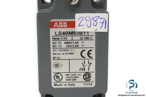 abb-LS40M93B11-limit-switch(used)-1