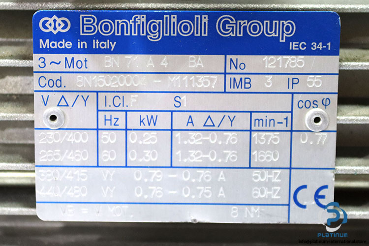 bonfiglioli-BN-71-A-4-BA-brake-motor-new-2