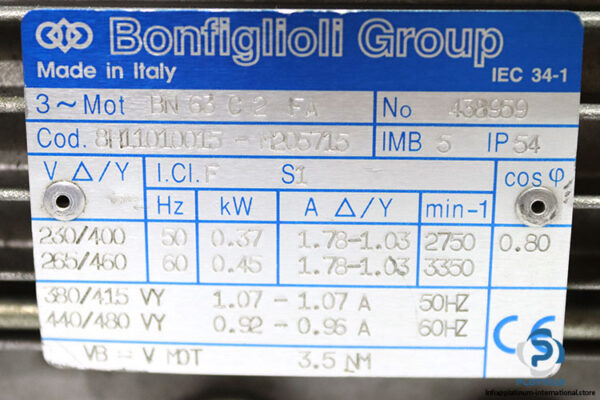 bonfiglioli-BN63C2FA-brake-motor-new-2