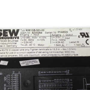 sew-R27-DT90S4_MM15_BW1-gear-motor-used-3