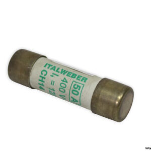italweber-1432050-50A-400V-cylindrical-fuse(new)