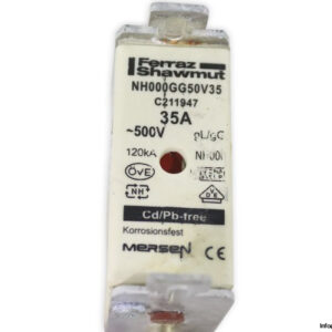 Ferraz-shawmut-NH000GG50V35-fuse-link(used)-1