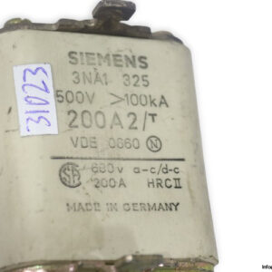 siemens-3NA1325-200a-500v-fuse-link(used)-1
