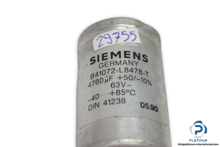 siemens-B41072-L8478-T-capacitor-(Used)-1