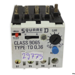 square-d-TD-0.36-thermal-overload-relay-(New)-1