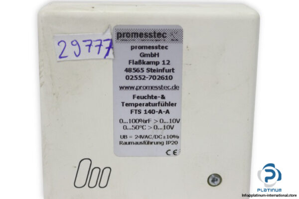 promesstec-FTS-140-A-A-humidity-and-temperature-sensor-(New)-1