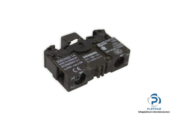 siemens-3SB3400-1A-lamp-holder-(New)