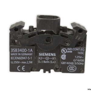 siemens-3SB3400-1A-lamp-holder-(New)-1