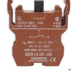 siemens-3SB1400-0B-contact-block-(New)-1