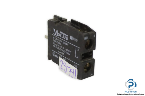 klockner-moeller-EK10-contact-block-(New)