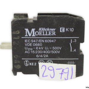 klockner-moeller-EK10-contact-block-(New)-1