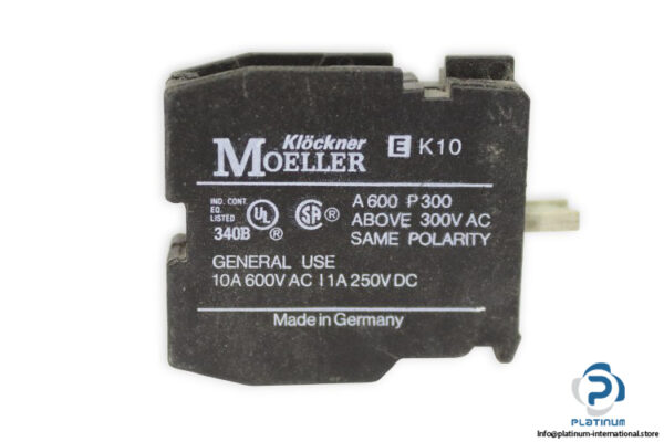 klockner-moeller-EK10-contact-block-(New)-2