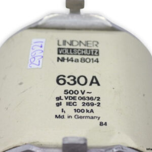 lindner-NH4A8014-100kA-fuse-link-(Used)-1