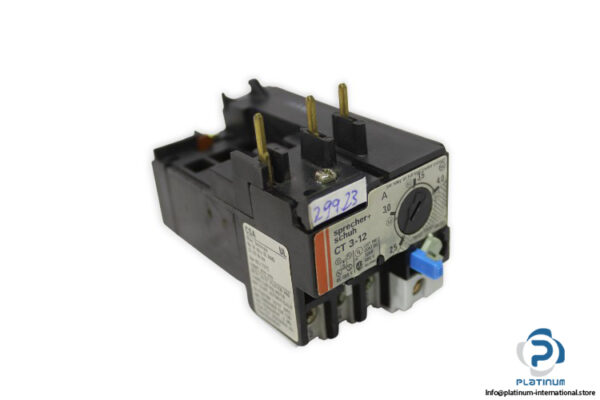sprecher-schuh-CT-3-12-0.38-0.62A-thermal-overload-relay-(New)