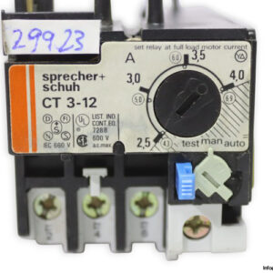 sprecher-schuh-CT-3-12-0.38-0.62A-thermal-overload-relay-(New)-1