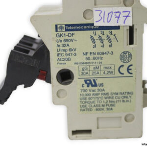 telemecanique-GK1-DF-fuse-holder-(Used)-2