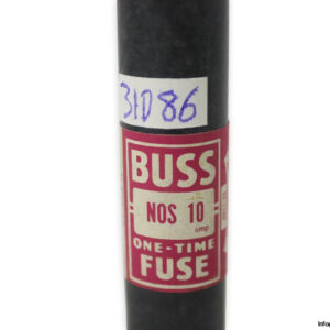 bussmann-NOS10-non-current-one-time-delay-fuse-(New)-1