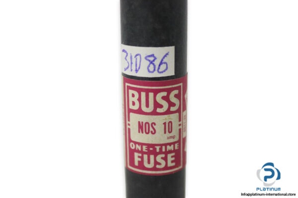 bussmann-NOS10-non-current-one-time-delay-fuse-(New)-1