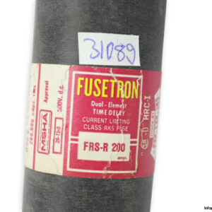 fusetron-FRS-R-200-current-limiting-time-delay-fuse-(New)-3