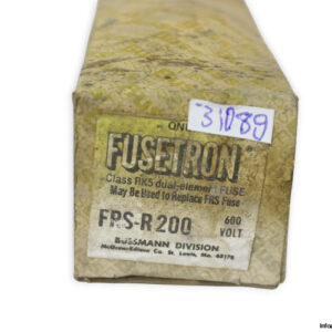 fusetron-FRS-R-200-current-limiting-time-delay-fuse-(New)-5