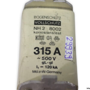 bogenschutz-NH2-8002-GL-GI-315a-fuse-link-(New)-1