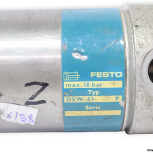 festo-DSW-63-25P-round-cylinder(used)-1