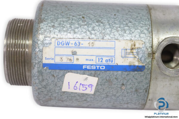 festo-DGW-63-10-round-cylinder(used)-1