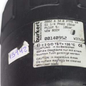 burkert-2002-A-32.0-PTFE-VA-angle-seat-valve-(new)-2