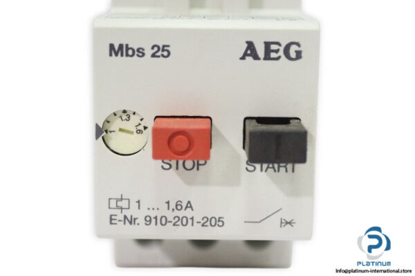 aeg-MBS-25-1-1.6A-manual-motor-starter-(new)-2