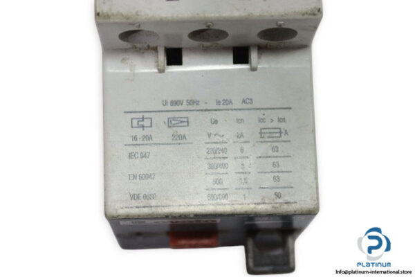 lovato-LMS-25-manual-motor-starter-(used)-2