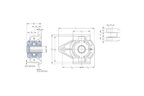 cooper-01C-115MGR-cartridge-roller-bearing-unit-(new)-3