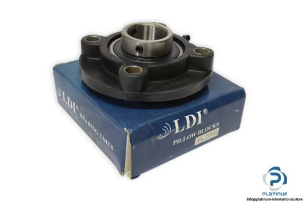 ldi-UCFC208-round-four-bolt-flanged-housing-unit-(new)-(carton)