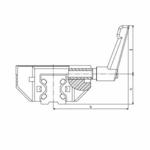 franke-FDA25K-84363AH--linear-roller-guide-with-clamp-lever-(new)-3