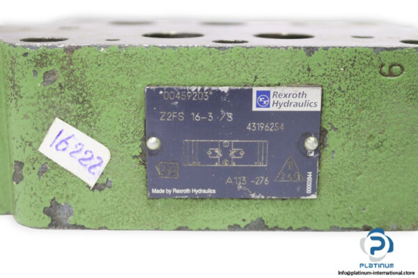 rexroth-Z2FS-16-3-S-throttle-check-valve(used)-1
