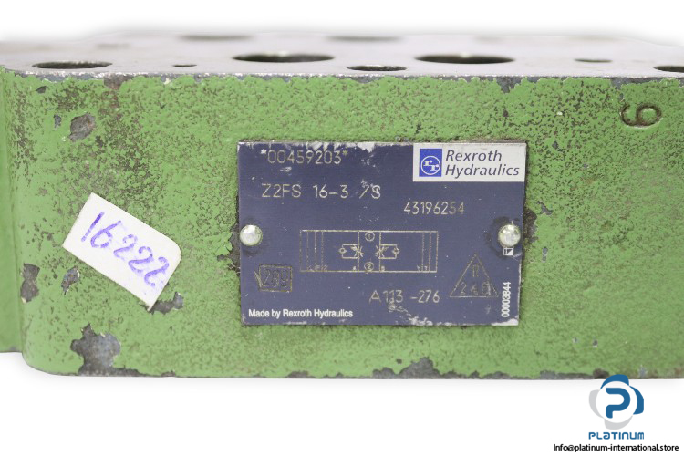 rexroth-Z2FS-16-3-S-throttle-check-valve(used)-1