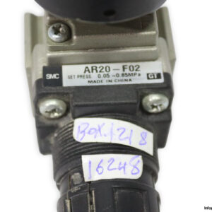 Smc-ar20-f02-pressure-regulator(used)-2