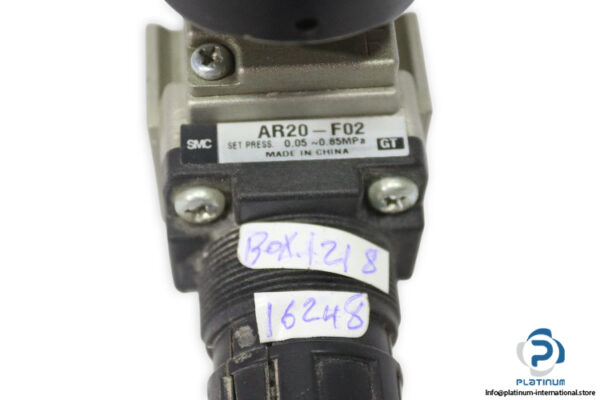 Smc-ar20-f02-pressure-regulator(used)-2