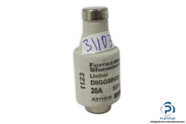 ferraz-shawmut-DIIGG50V20-20a-bottle-fuse-link-(New)-1