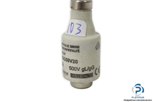 ferraz-shawmut-DIIGG50V20-20a-bottle-fuse-link-(New)-2