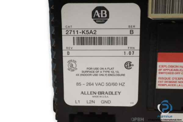 allen-bradley-2711-K5A2-operator-panel-(New)-3