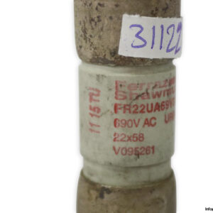 ferraz-shawmut-FR22UA69V32T-32a-cylindrical-fuse-link-(Used)-1