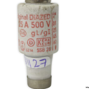 original-diazed-5SB-28-gl-gi-25a-bottle-fuse-link-(New)-2