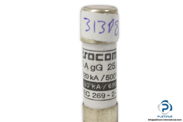 socomec-14x51-gG-25a-cylindrical-fuse-(New)-2