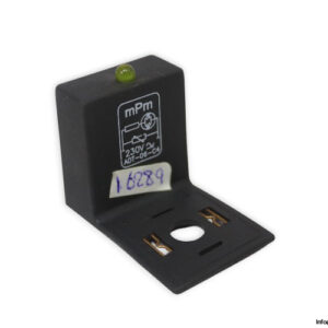 mpm-adt-06-c4-led-indicator-suppressor-plug-for-solenoid-valve(used)