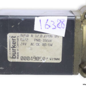 Burkert-0290-a-120-epdm-ms-g12-single-solenoid-valve(USED)-2