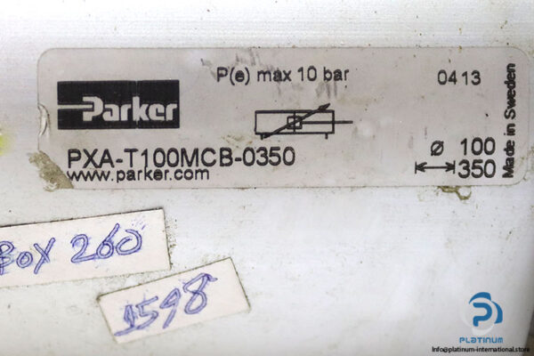 PARKER-PXA-T100MCB-0350-pneumatic-cylinder(NEW)-1