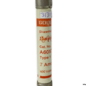 gould-shawmut-A60X7-7a-cylindrical-fuse-(New)-1