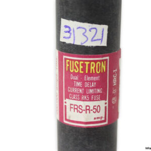 bussmann-FRS-R-50-current-limiting-time-delay-fuse-(New)-1