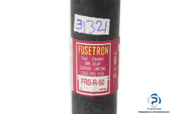 bussmann-FRS-R-50-current-limiting-time-delay-fuse-(New)-1