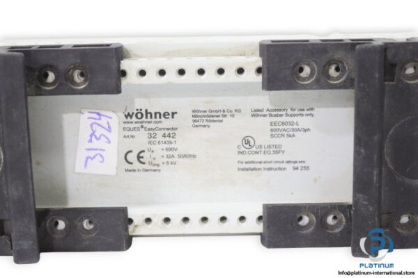 wohner-32442-busbar-adaptor-(Used)-2
